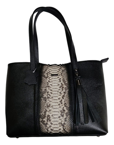 Bolso Piel Original Piton Serpiente Cuero Artesanal Exotico