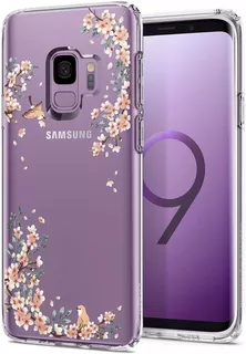 Funda Spigen Liquid Crystal Blossom Para Galaxy S9