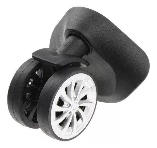 1 Par De Maletas De Repuesto Silent Spinner Wheels S57