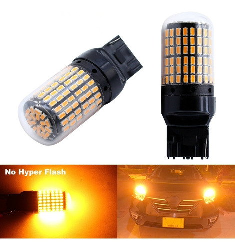 Kit Ampolletas 144 Led Canbus Intermitente T20 7440 7443