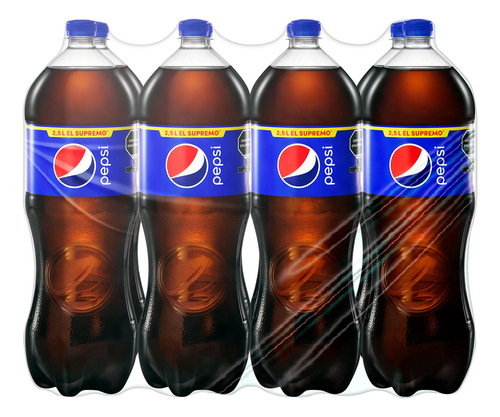 Pepsi Regular, Paquete De 8 Refrescos De Cola De 2.5 L