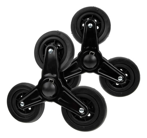 2 Piezas De Carrito De Compras Plegable De Goma Con