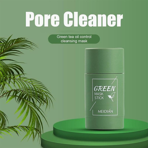 2x Chá Verde Máscara Sólida Tira Remove Acne Espinha E Cravo