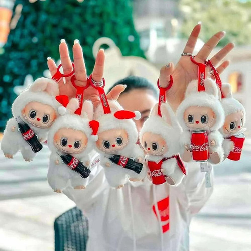 Newnewy, Coca-cola Labubu Macaron Los Monstruos Juguetes For