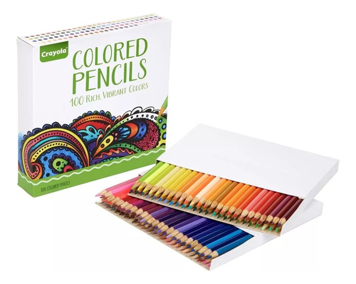 Lápices Colores Crayola 100 Uni