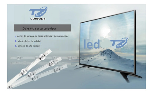 Kit 2 Tiras Leds Para Xbr-55x850c / Xbr55x850 (64 Led) Nuevo