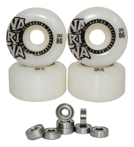 Roda Skate Narina Semi Profissional + Rolamento