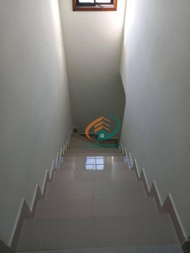 Imagem 18 de 21 de Sobrado Com 3 Dormitórios À Venda, 110 M² Por R$ 500.000,00 - Jardim Do Papai - Guarulhos/sp - So0935