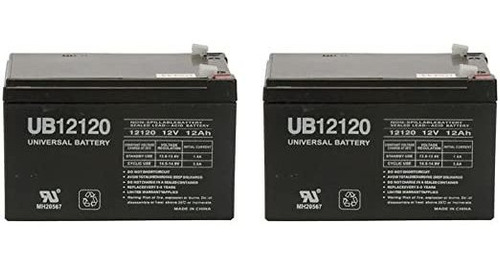 Ub12120 12v 12ah Batería Sla De 12 Voltios - F2 Terminal / 2
