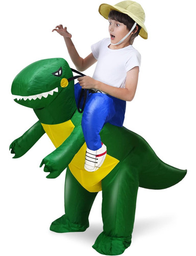 Disfraz De Dinosaurio Inflable Camlinbo Para Niños, Niñas, D