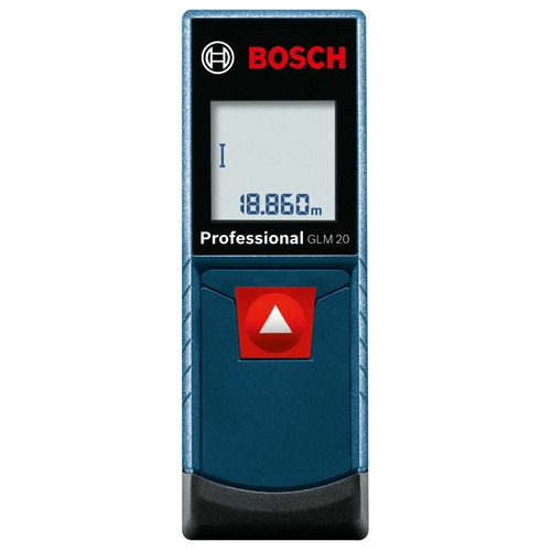 Medidor De Distancia A Laser De 0.15 A 20 Metros Bosch Glm20