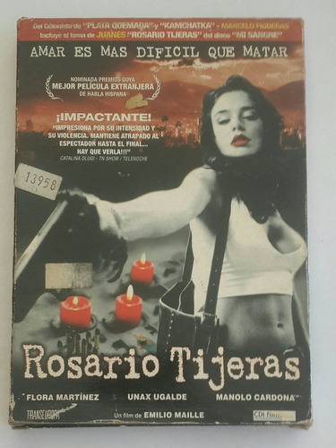 Rosario Tijeras - Dvd Original - Los Germanes 