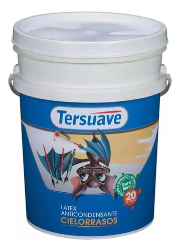 Latex Cielorrasos Tersuave X 10lts Frias