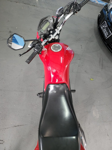 Imagem 7 de 9 de Honda Cg 160 Start Vermelha 2017 Aceito Trocas