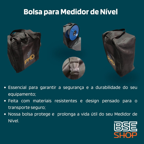 Medidor De Nível Água Poço Artesiano Pmd 400 M Com Bolsa