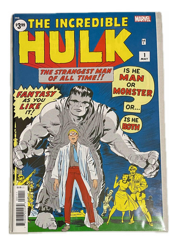 The Incredible Hulk No.1 Edición Facsímil Edición 2019