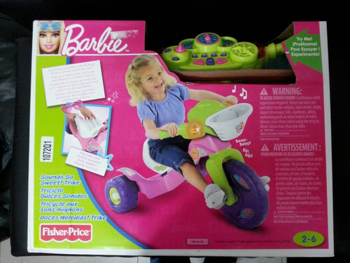 Triciclo De Niña Fisher Price Barbie