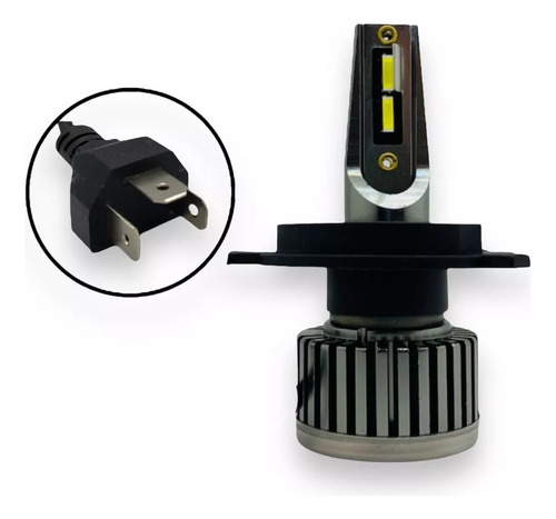 Cree Led Moto R8 H4/hs1 Sin Cooler Alta/baja Chip Csp A-vip