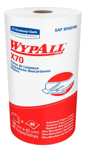 Paño Multiusos Wypall X70 Reutilizable