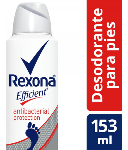 Rexona Efficient Antibacterial Deo Aerosol 153ml Unilevercp