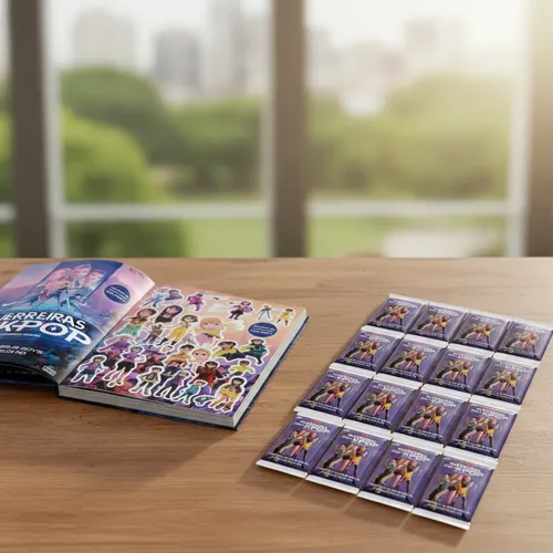 Album Guerreiras Do Kpop. + 10 Envelopes De Figurinhas. | MercadoLivre