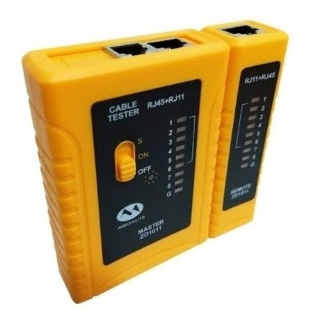Tester Red Probador Cable Utp Rj45 Profesional Premium