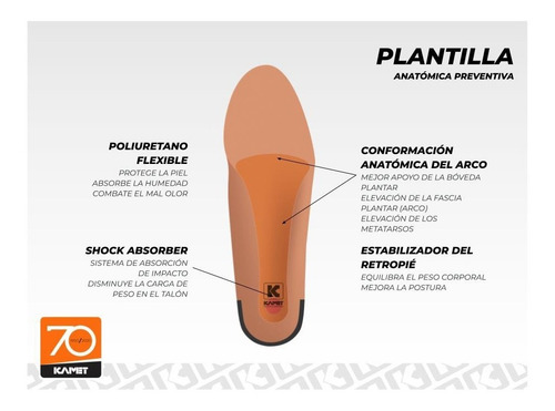 Calzado De Seguridad Kamet Zapato Dager Air 3d P. Aluminio