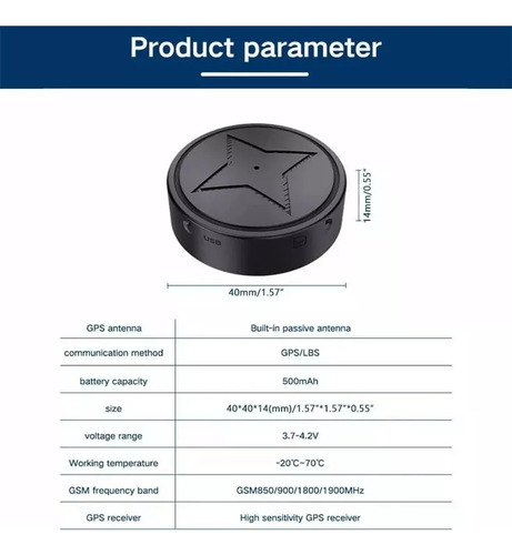 Localizador Gps Magnético Para Automóviles Y Motocicletas