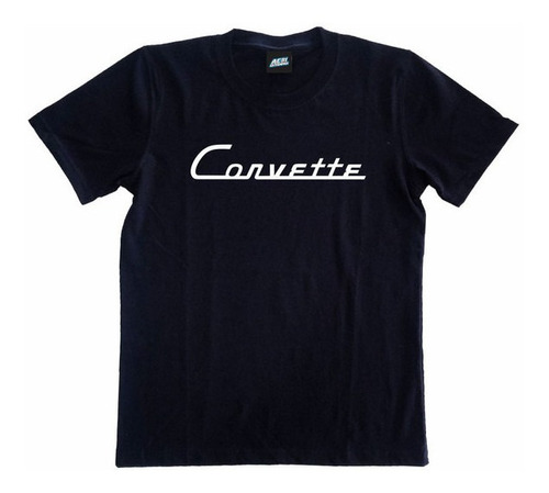 Remera Fierrera Chevrolet 076 9xl Corvette Emblema