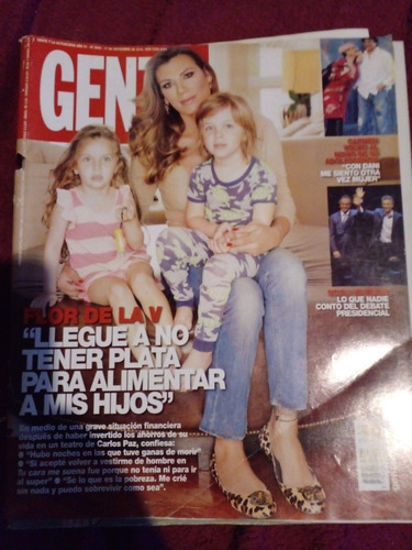 Revista Gente Lali Barbieri Charly García 17 11 2015 N2626