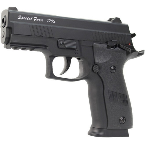 Pistola Wingun 229s Sig Sauer P226 X-5 Blow Back Co2 4.5mm 