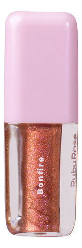 Brillo labial hidratante Bonfire Rose Ruby Rose Glitter