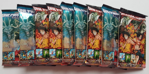 Lote 9 Sobre One Piece Supreme Rulers New World Bandai Wafer