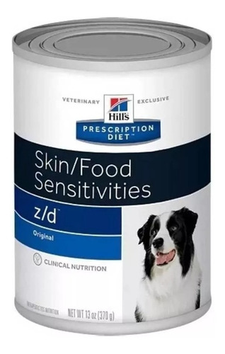 * 3 Latas * Hill's Skin/food Sensitivities Z/d 370g