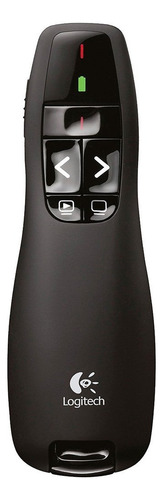 Apresentador Sem Fio Logitech R400 Laser Pointer Usb E Pilha