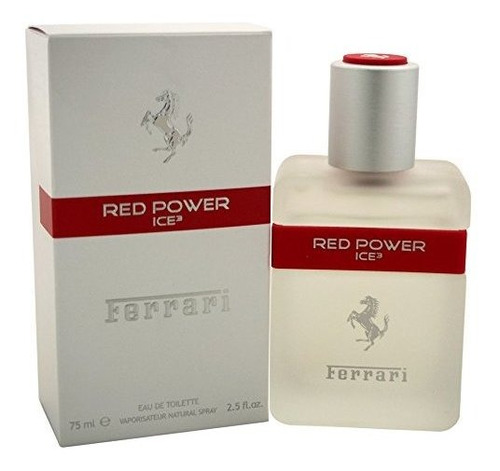 Eau De Toilette Ferrari Red Power Ice 3 Spray Para Hombre, 2