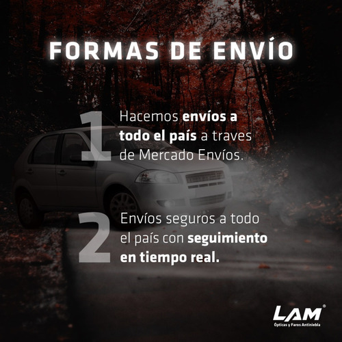 Imagen 8 de 10 de Faro Auxiliar Citroen C3 Picasso 11/15 Ambos Lados