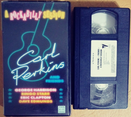 Carl Perkins - A Rockabilly Session Vhs (harrison, Starr)