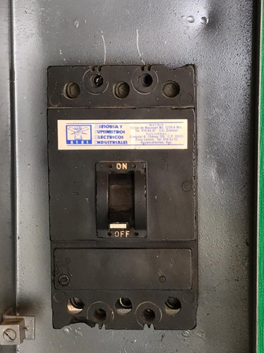 Interruptor Termomagnetico Federal 150amp $1,900 Cod. 500 (Usado)