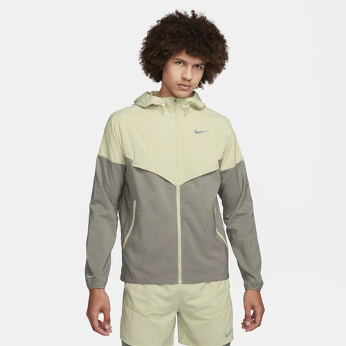 Chamarra De Running Repel Para Hombre Nike Windrunner Verde