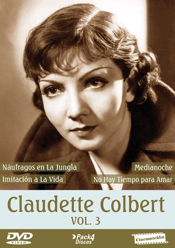 Claudette Colbert Vol.3 ( 4 Dvd )