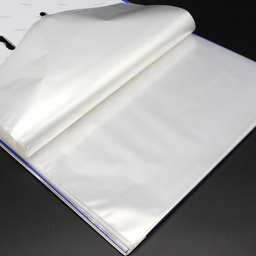 Funda Perforada A4, 100 Páginas/pack Protector De Hoja...