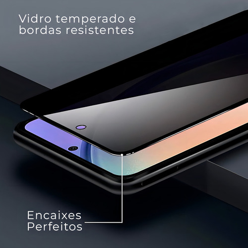 Película 3D Privacidade Gcm Acessorios Compatível com Moto G13 G23 G53