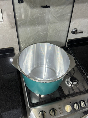 Cacerola Olla Pucherona 14l Doña Tina. Sin Antiadherente 203 Aqua