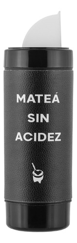 Despolvillador Yerba Mate Anti Acidez Quita Polvo Tamizador Color Negro