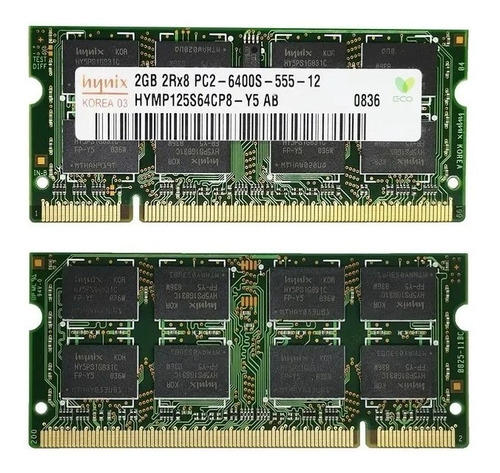 Memoria Ram Ddr2 2gb  Pc2-6400 800 Mhz