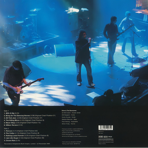 Echo & The Bunnymen Greatest Hits Live In London Lp Lacrado