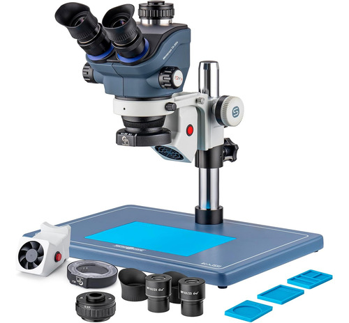 Kaisi Microscopio Estéreo Trinocular Tx-350s, Microscopio