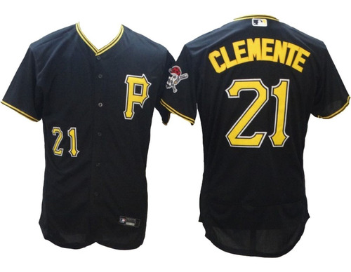 Camiseta Casaca Baseball Mlb Pittsburgh Pirates 21 Clemente