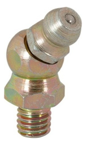 50 Graseras Codo De 45° Rosca De M6 X 1 P